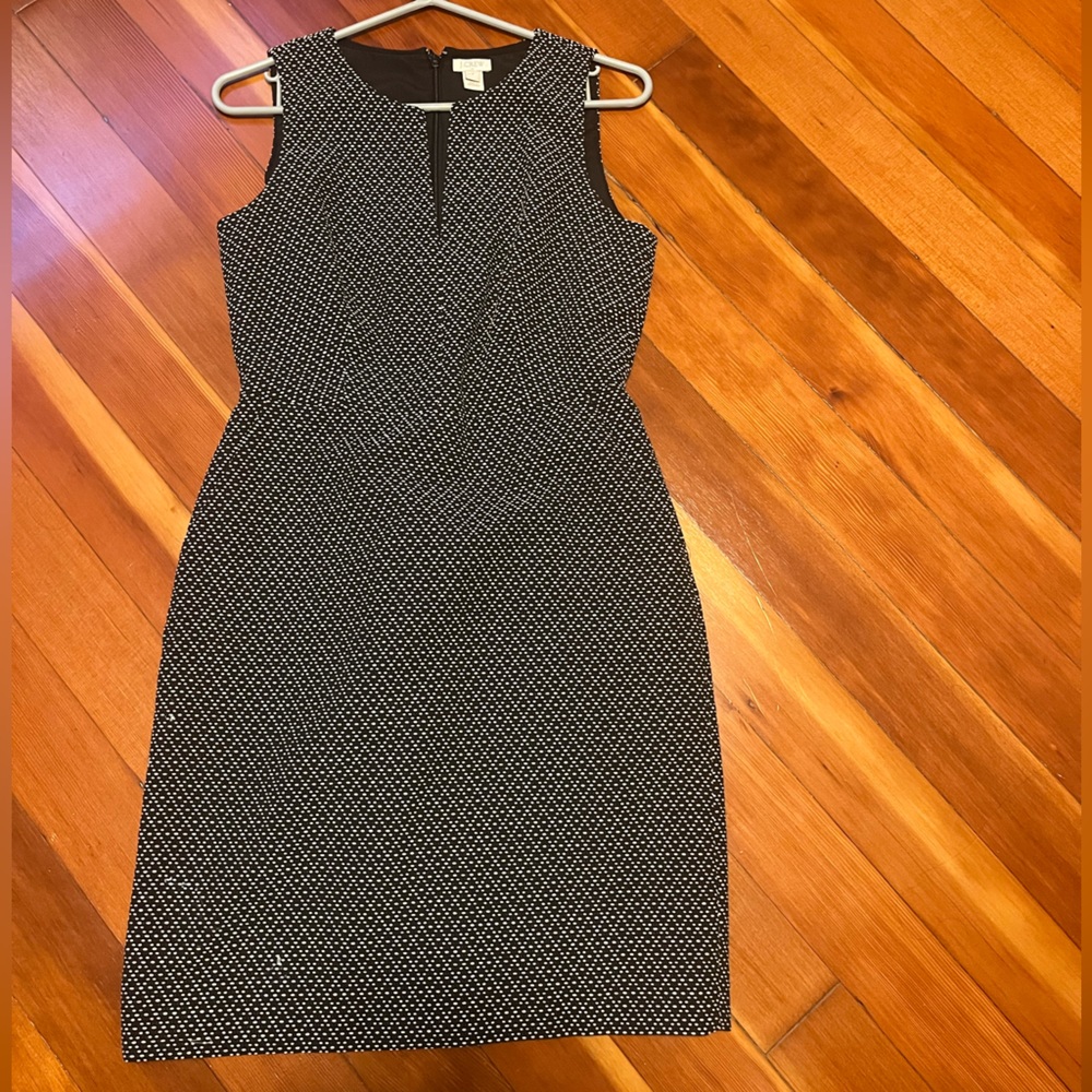 J. Crew Dress Black and White Size 2